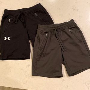 Under Armour boys shorts set of 2